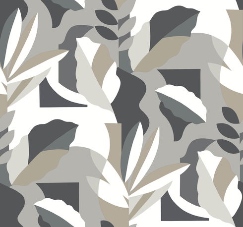 Papier Colle Black & White Wallpaper