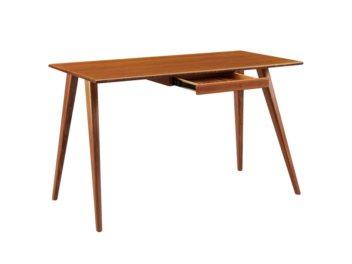 Studio Plus Desk Amber, Writing Desk by Greenington, 48" length x 24" width x 29.5" height View 1