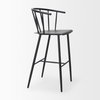 Colin Backless 42.1in Seat Counter Stool | Black Metal with Arm, Counter & Bar Stool by Mercana, 21" length x 22.8" width x 42.13" height thumbnail 7
