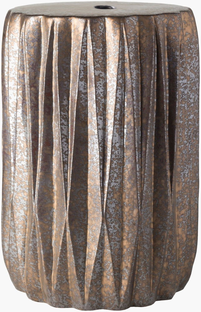 Aynor Garden Stool, Outdoor Furniture by Surya, 1' width x 1'5" height