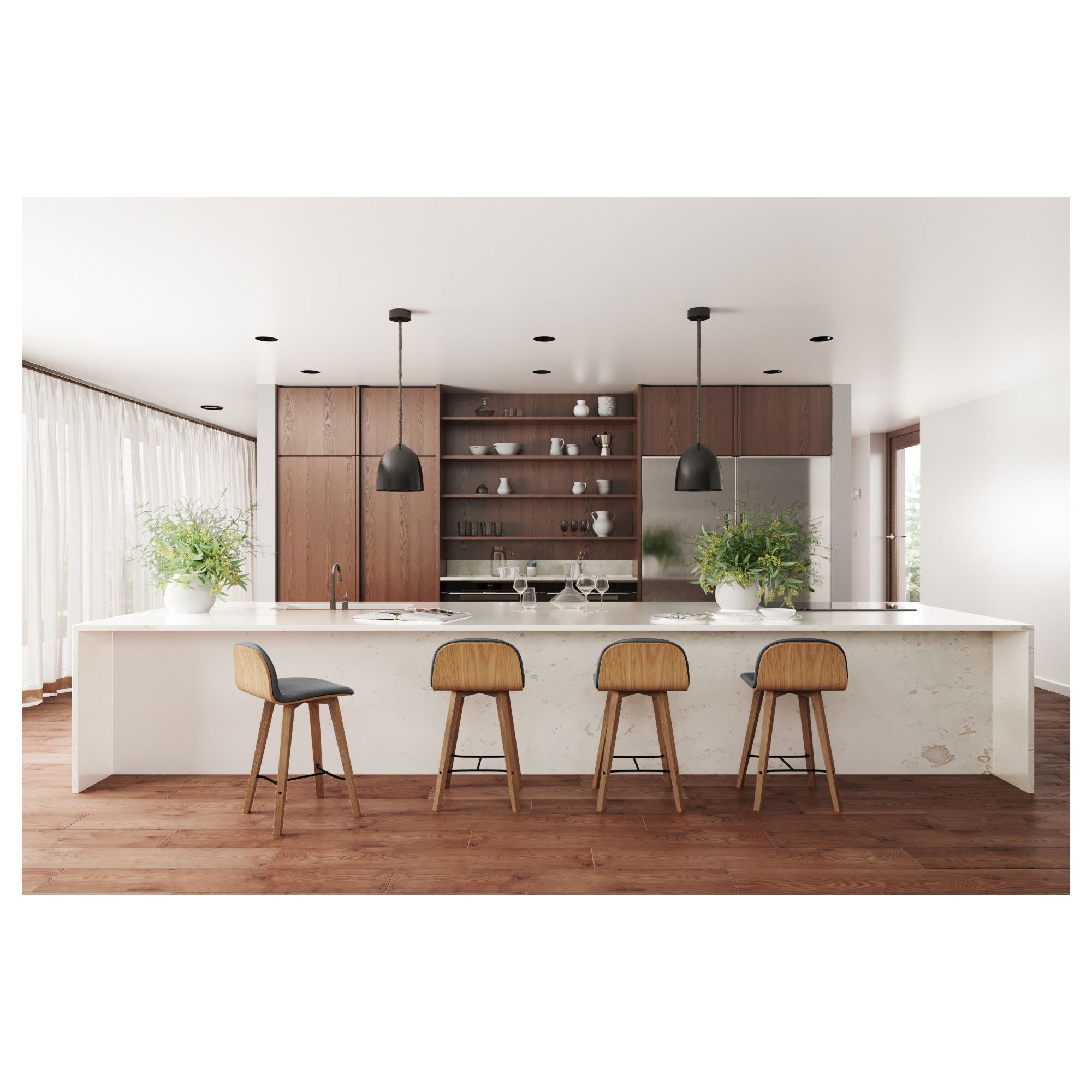 Napoli Bar Stool large image 