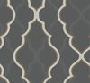 Double Damask Black Wallpaper thumbnail 0