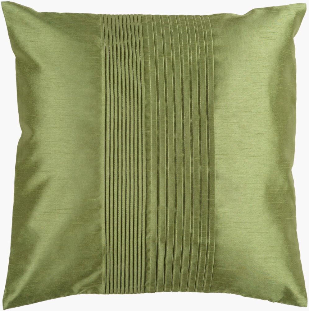 Solid Pleated Accent Pillow large image 