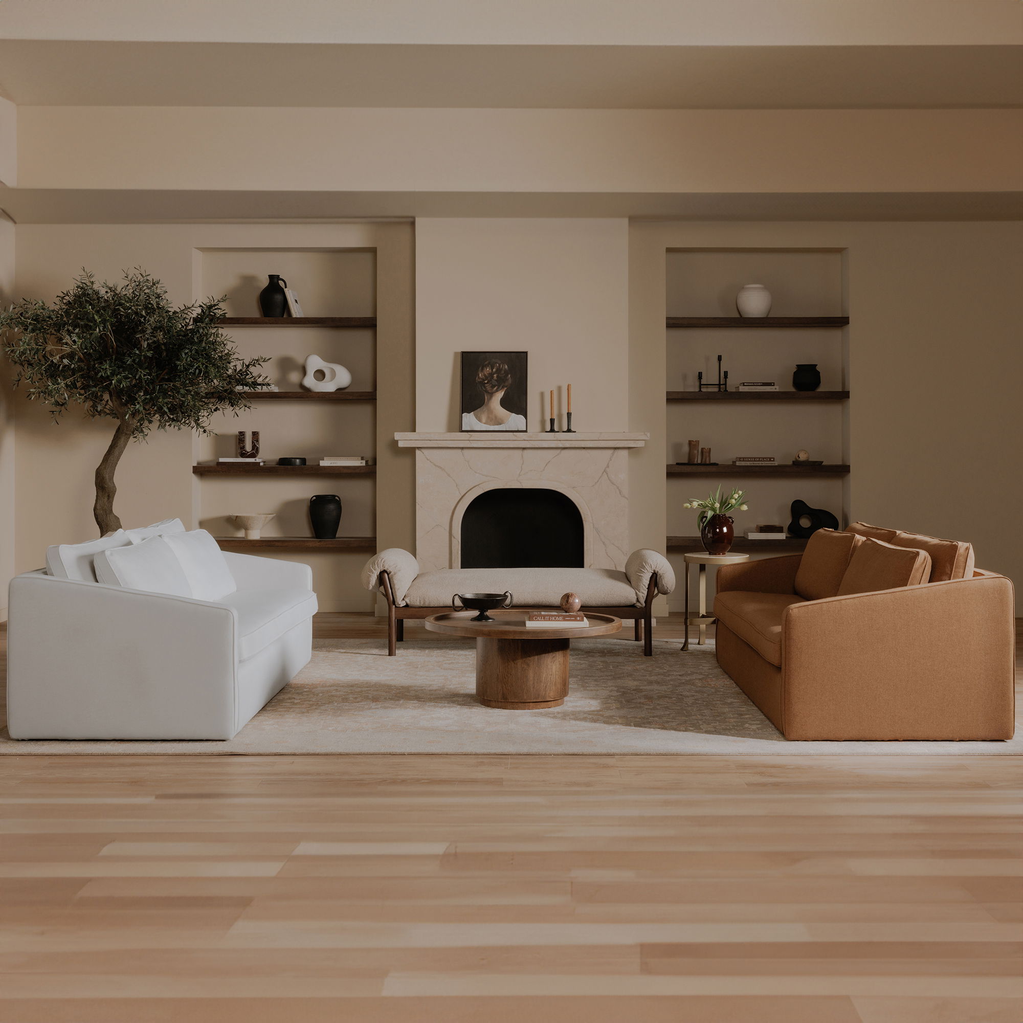 Intrepid Framed Painting, by Moe's Home, 18" width x 22" height x 1.75" depth View 5