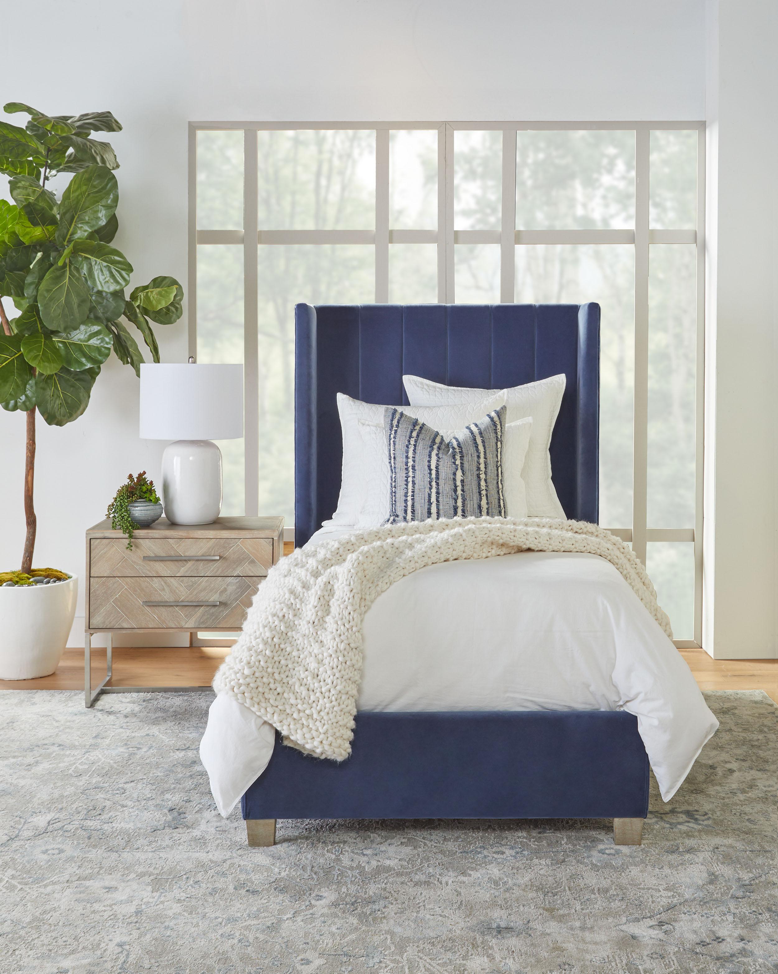 Chandler Twin Bed, by Essentials for Living, 49" width x 62.5" height x 82.5" depth View 16