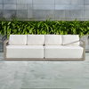 Remsen Outdoor Gray Sofa, Outdoor Sofa by Uttermost, 8'11" width x 2'8" height x 2'11.25" depth thumbnail 5
