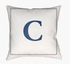 Initials Accent Pillow thumbnail 0