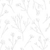 Twigs Grey Peel & Stick Wallpaper, by York Wall, 16'6" length x 1'8.5" width x 0.02" depth thumbnail