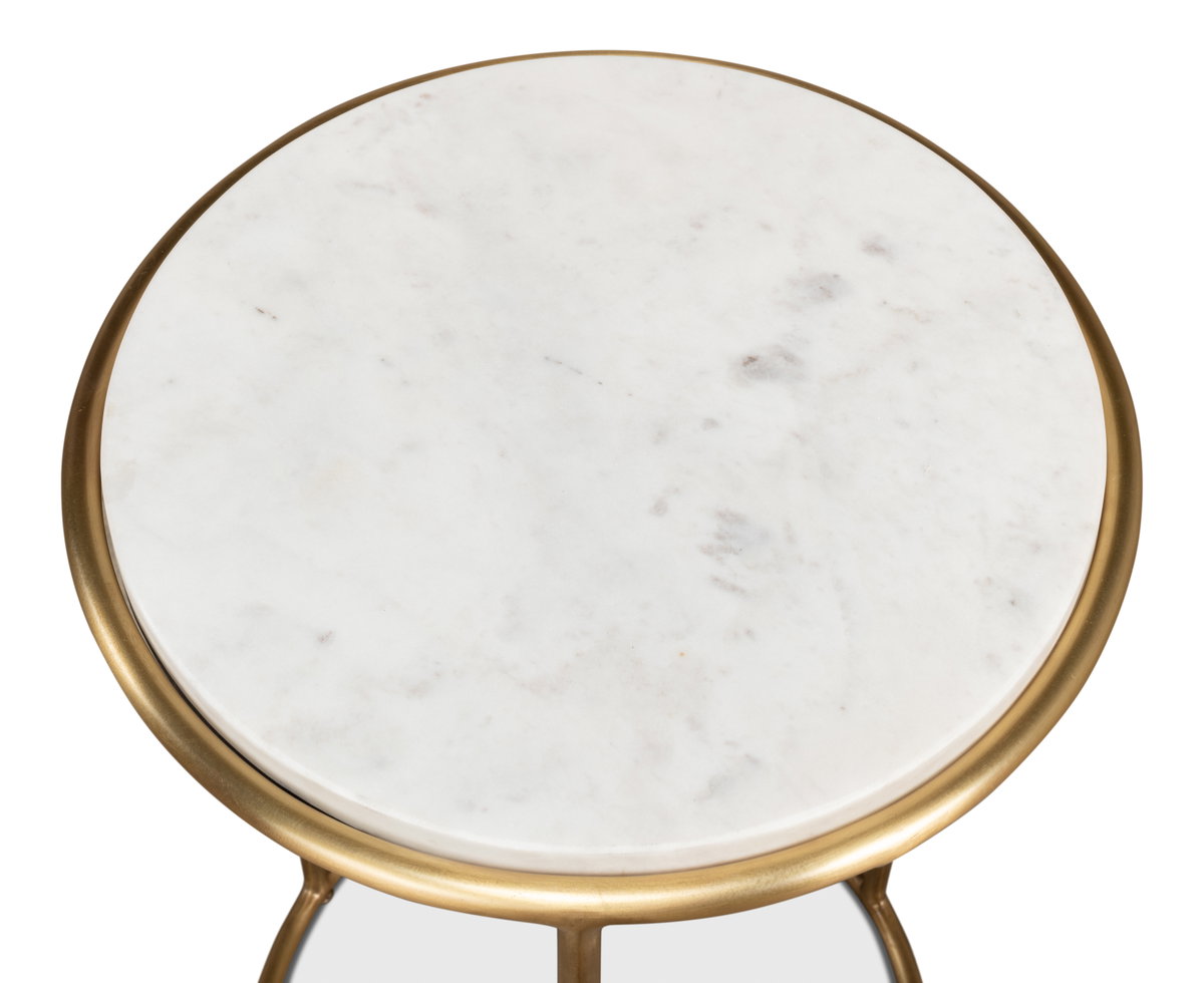 Side Table, by Sarreid, 1'2" length x 1'2" width x 1'10" height View 10
