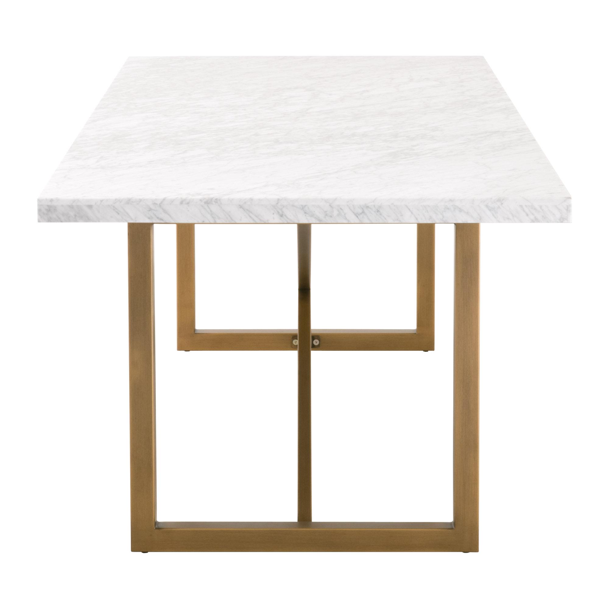 Carrera Dining Table, by Essentials for Living, 86.5" width x 30.5" height x 39.5" depth View 3