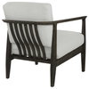 Brunei White Accent Chair, by Uttermost, 28.25" width x 32.5" height x 33.5" depth thumbnail 7