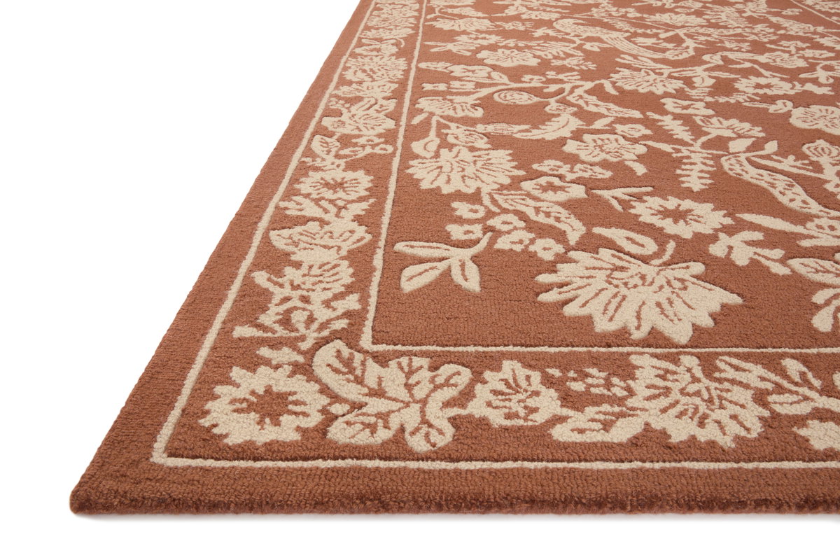 Rifle Paper Co. x Loloi Arboretum Rug, 5' length x 7'6" width View 2