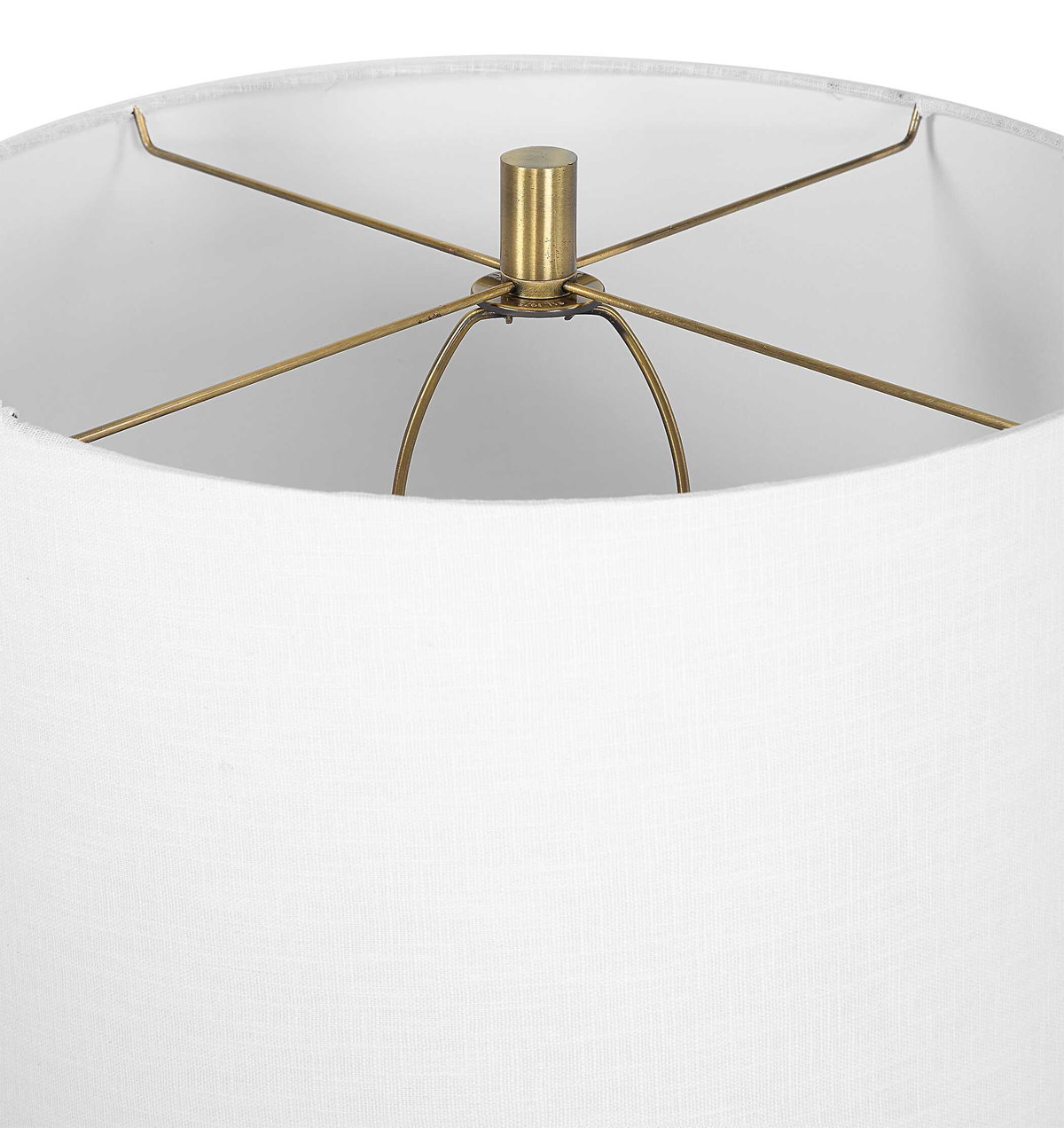 Zade Blue Table Lamp, by Uttermost, 1'6" width x 2'9" height x 1'6" depth View 7