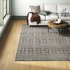 Abelle Hand-Knotted Tribal Gray/ Black Area Rug thumbnail 6