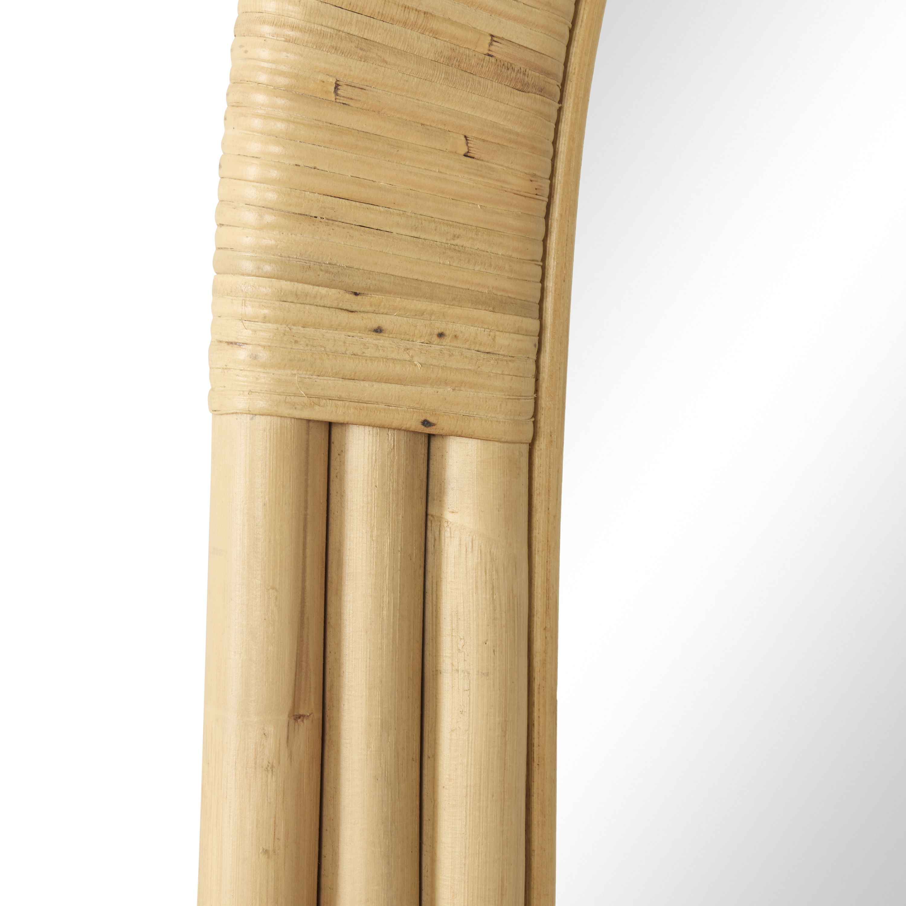 Pelicano Floor Mirror, by Woven, 30" width x 71.75" height x 1.5" depth View 3