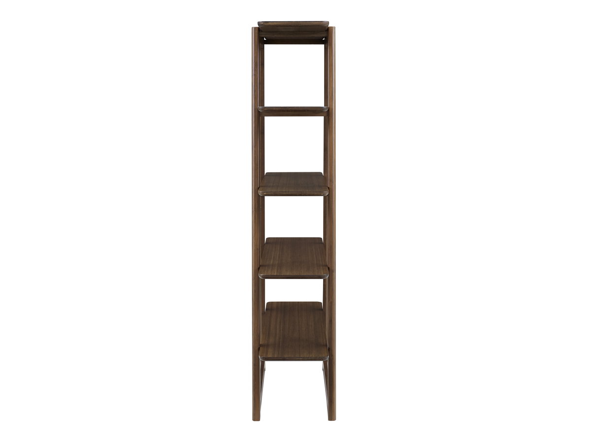 Currant Bookshelf, Caramelized, File Storage by Greenington, 13.25" length x 46.5" width x 62" height View 5