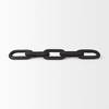 Alix  Black Wood Link Chain Decorative Object, by Mercana, 29" length x 5" width x 5" height thumbnail 6