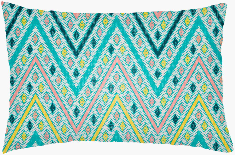 Lolita Lumbar Pillow, Decorative Pillow by Surya, 14" length x 22" width