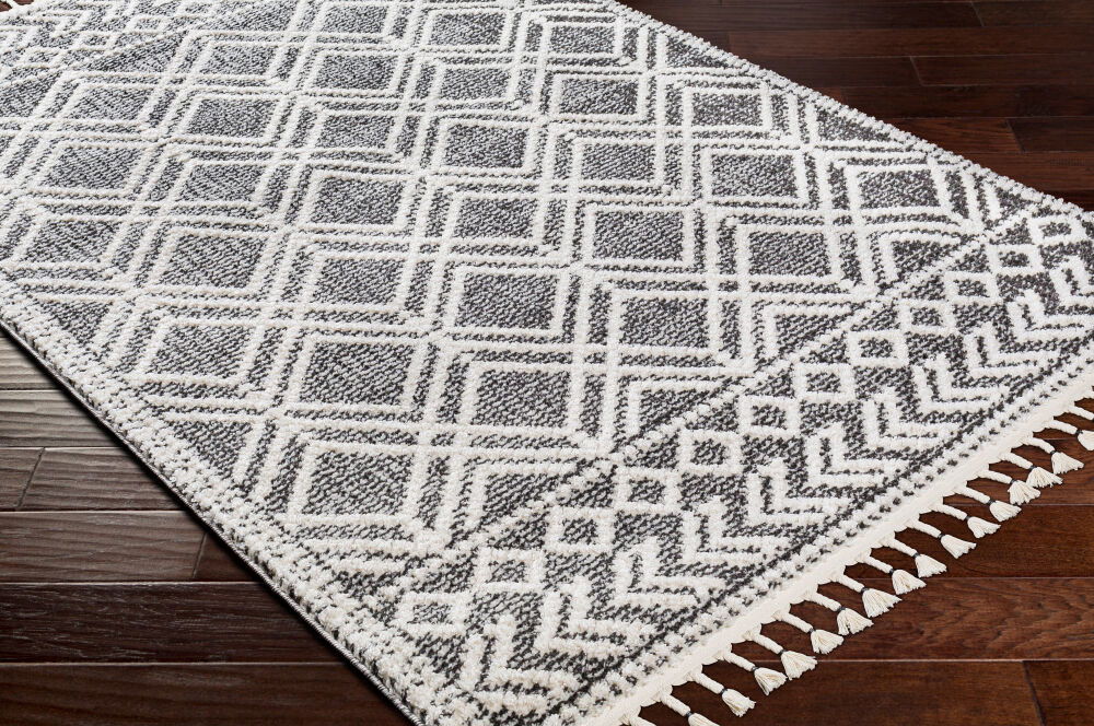 Valencia Machine Woven Rug, by Surya, 6'11.86" length x 5'2.99" width