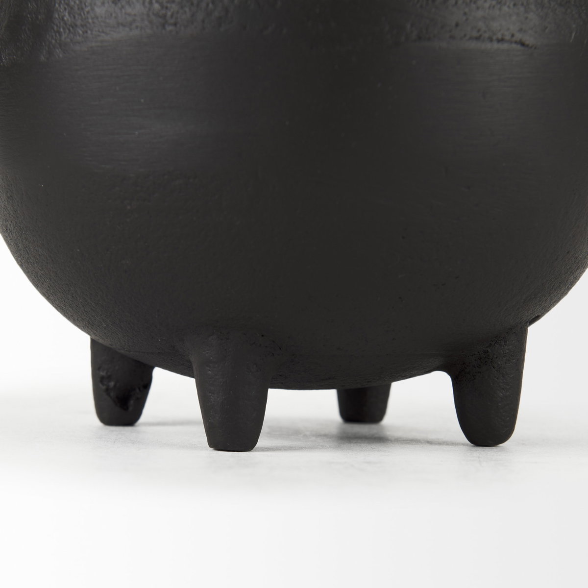Cyrus Black Two handled Vase Decorative Object, by Mercana, 8.66" length x 4.72" width x 8.27" height View 13