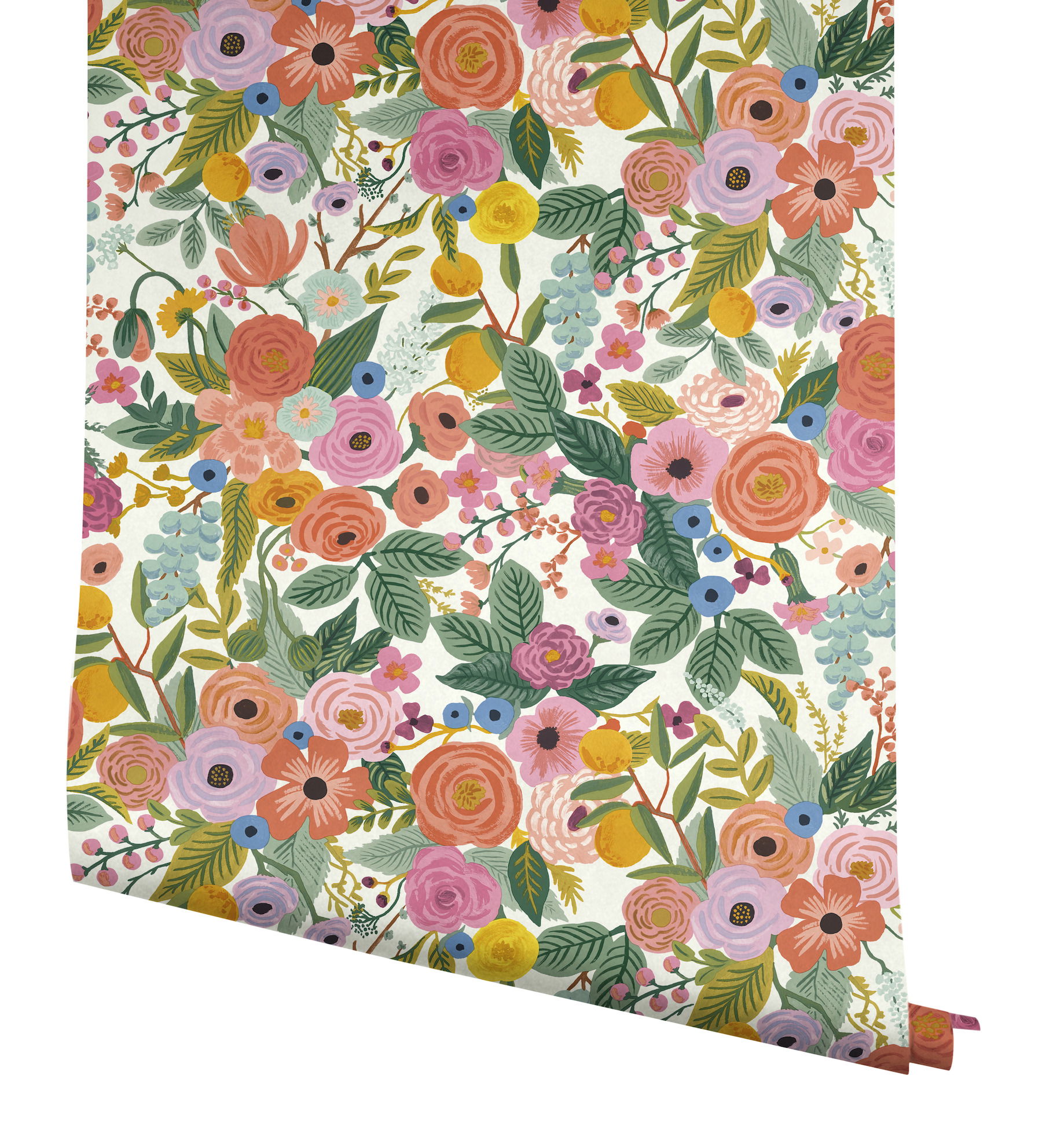 Garden Party Rose Peel & Stick Wallpaper, by York Wall, 20' length x 2'3" width x 0.02" depth View 5