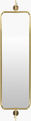 Pirouette Full Length Mirror, by Surya, 20" width x 80" height thumbnail