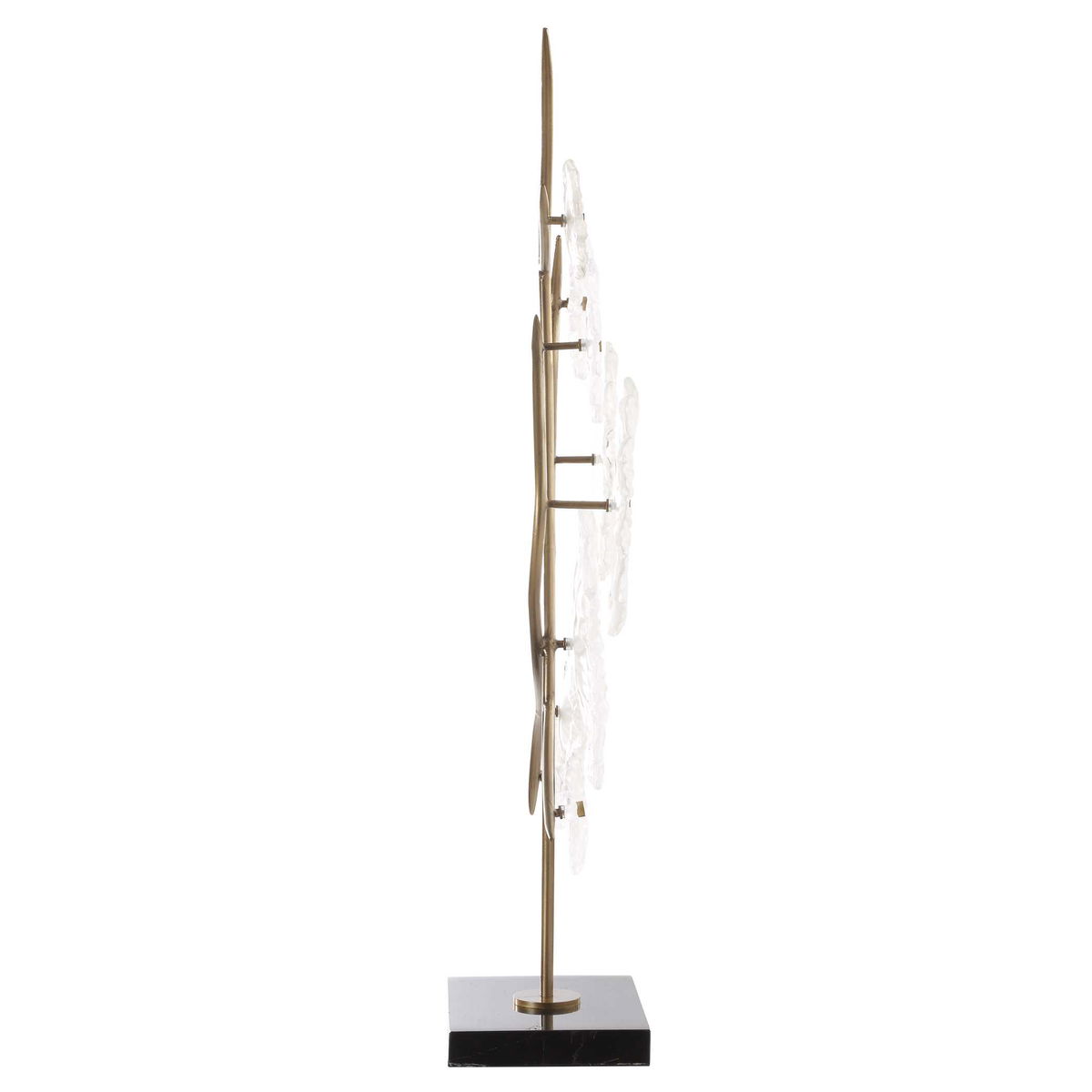 Glass Garden Table Sculpture, Figurines & Statue by Uttermost, 16" width x 29.5" height x 6" depth View 5