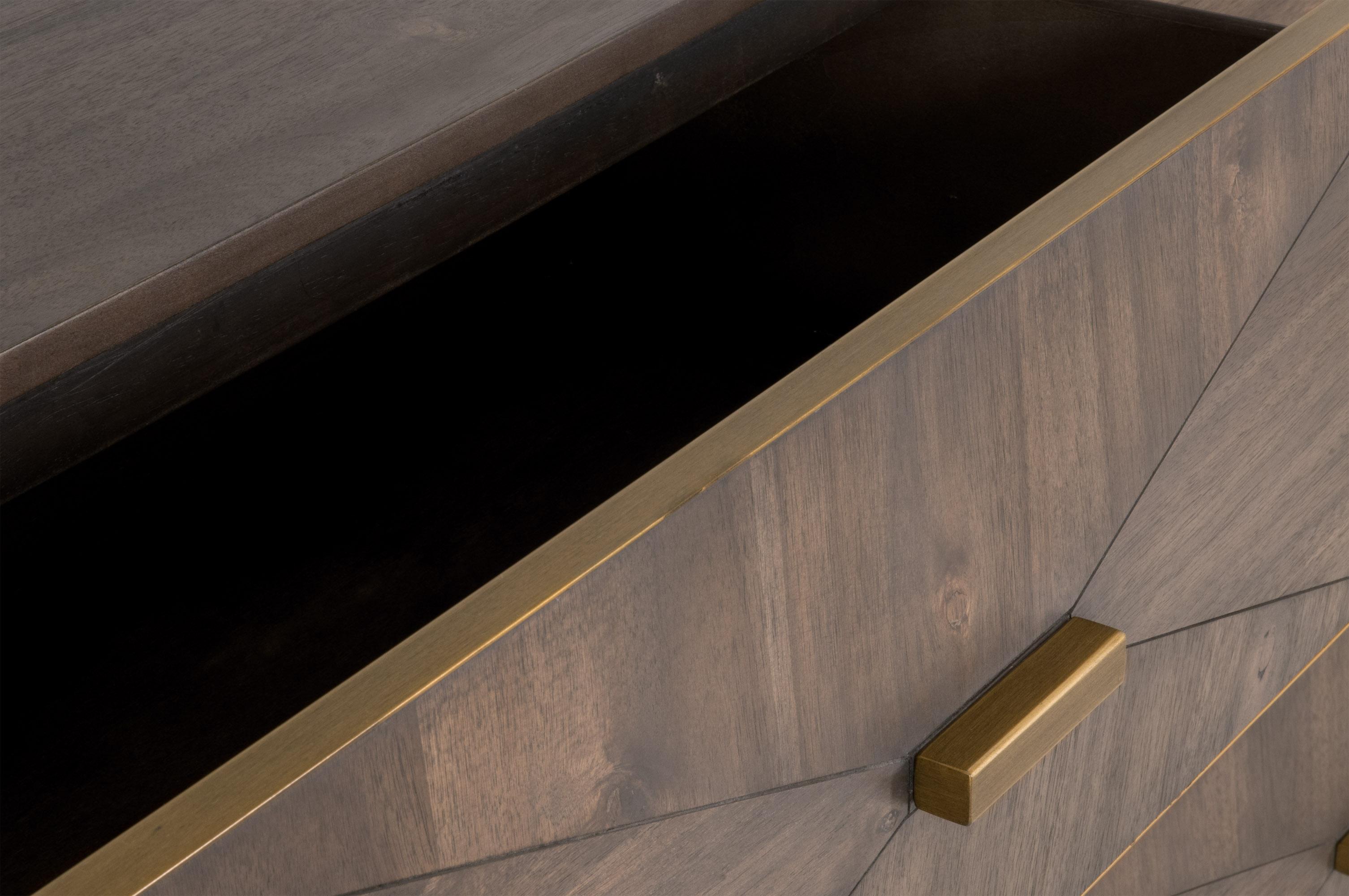 Wynn 6-Drawer Double Dresser, by Essentials for Living, 64" width x 36" height x 20" depth View 5