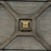 Genevieve II 70x15.8 Gray Fir Veneer with Gold Metal Frame Base 9 Drawer Sideboard thumbnail 10