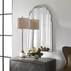 Brayden Frameless Arched Mirror, by Uttermost, 24" width x 40" height x 0.75" depth thumbnail 2