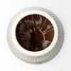 Reyan Small Pearl White Ceramic Striped Vase, by Mercana, 15.75" length x 15.75" width x 21.26" height thumbnail 8