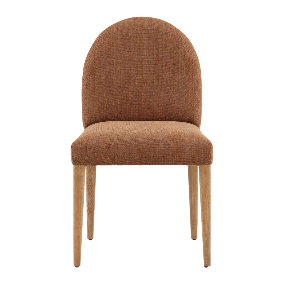 Memphis Dining Chair Set of 2 Brown, by Dovetail, 20.1" width x 34.5" height x 25.2" depth View 2