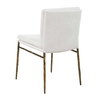 Ascend Textured White Dining Chair, by Uttermost, 19.7" width x 33.85" height x 23" depth thumbnail 6