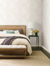 Budding Branch Silhouette Beige Wallpaper thumbnail 1