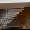 Grier 65' Medium Brown Wood with Cane Media Console, by Mercana, 65" length x 18.75" width x 23" height thumbnail 12