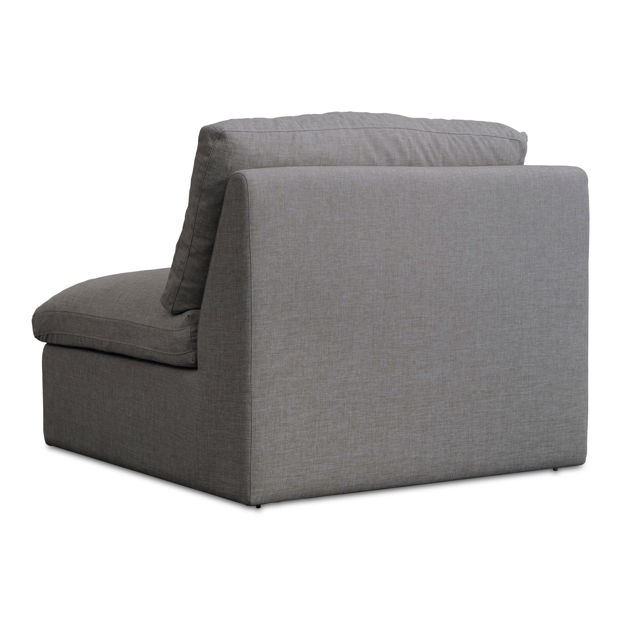 Miles Outdoor Corner Speckled Light Grey large image 