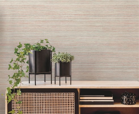 Fountain Grass Clay Wallpaper