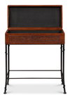 Botanical Leather Box On Stand, by Sarreid, 10" length x 2' width x 2'1" height thumbnail 10