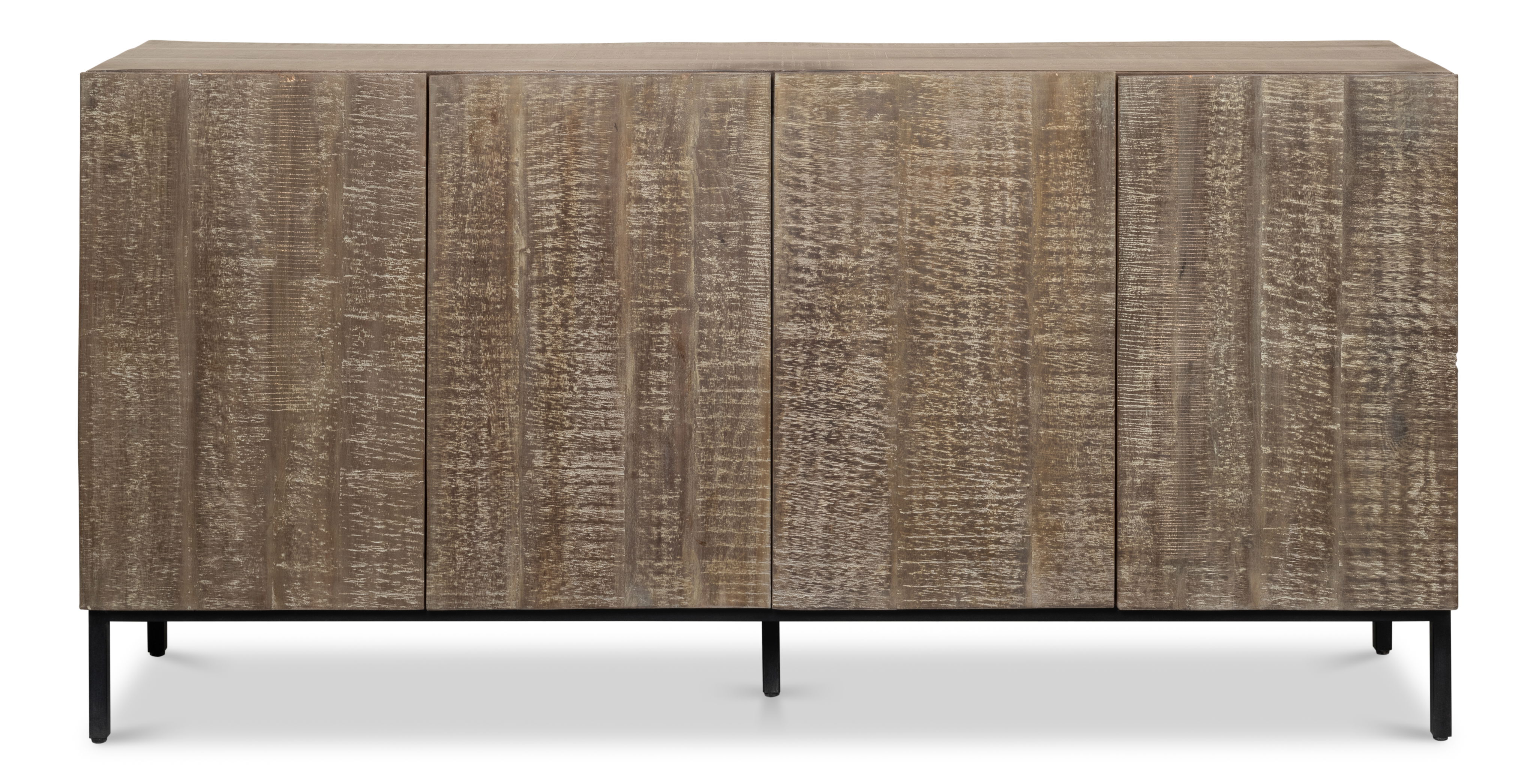 Suzette Sideboard, Cabinets & Sideboard by Sarreid, 72" length x 18" width x 35" height View 2