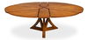 Casual Jupe Dining Table,Tobacco Brn,Lg thumbnail 9