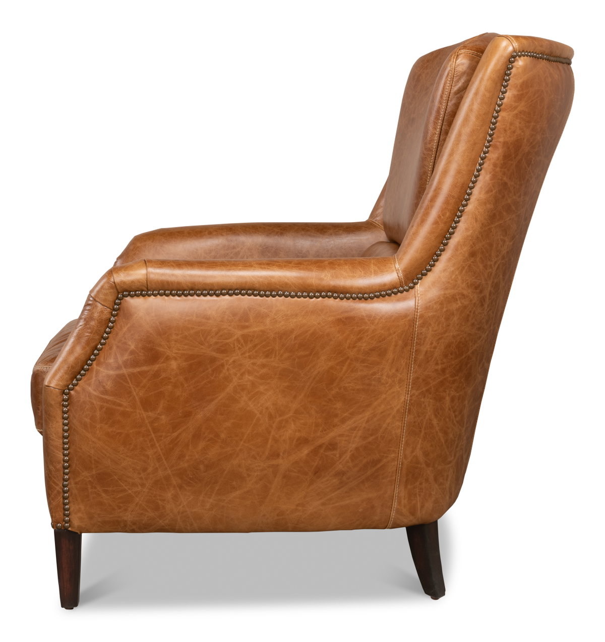 Baker Arm Chair, by Sarreid, 3'3" length x 2'6" width x 3'5" height View 11