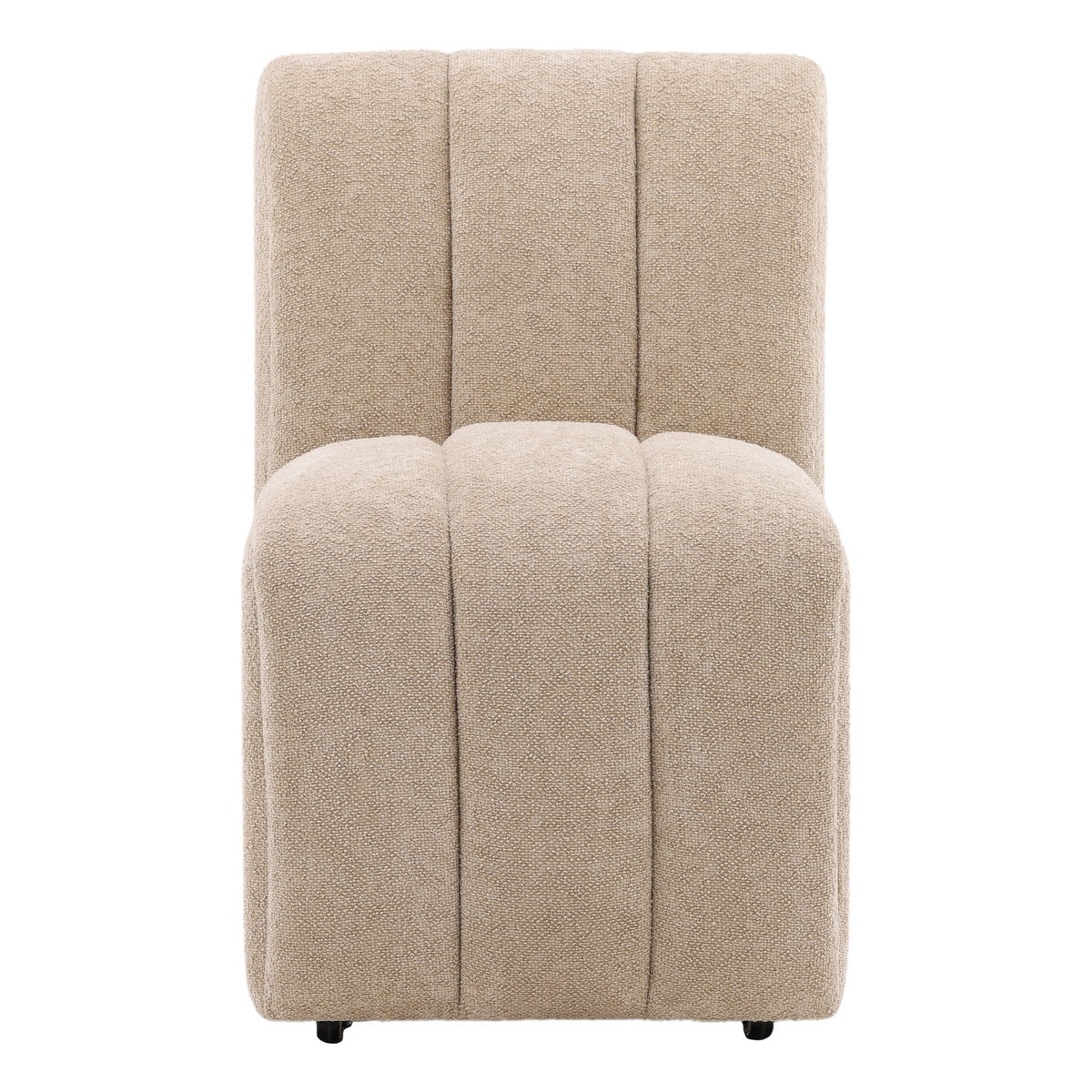 Marvin Dining Chair Camel, by Dovetail, 20.7" width x 32" height x 27" depth View 2