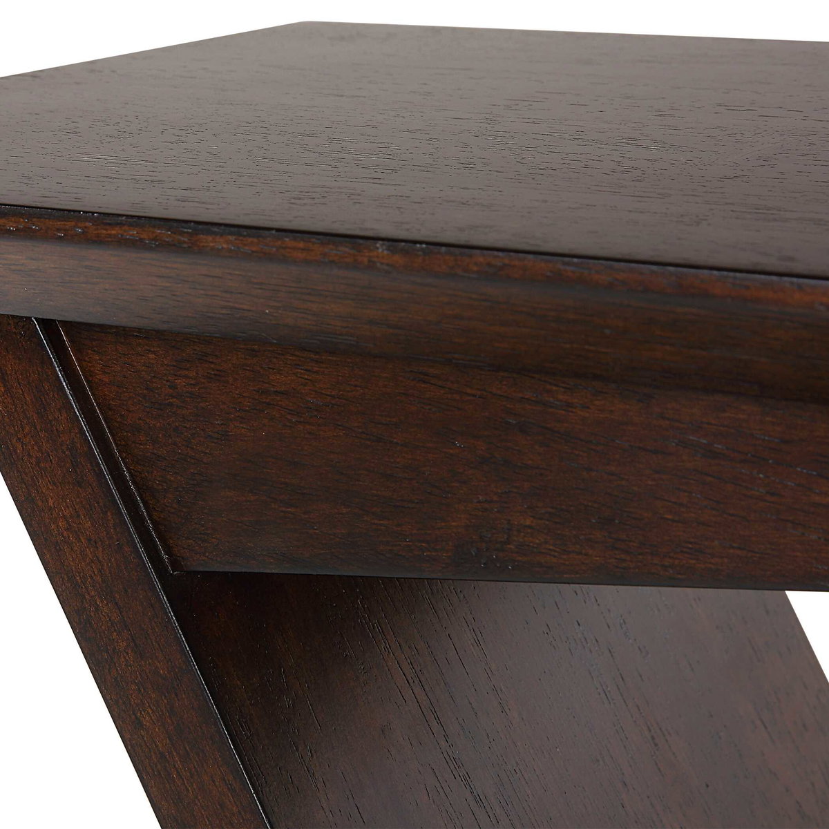 Breakthrough Modern Accent Table, Side & End Table by Uttermost, 17.25" width x 22" height x 11.75" depth View 8
