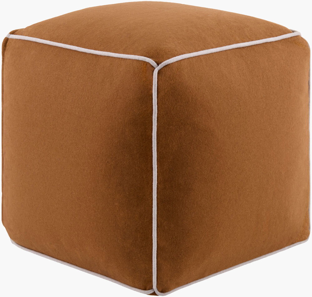 Ackerly Pouf, Ottoman by Surya, 18" width x 18" height