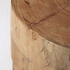 Asco 18'H Rustic Solid Reclaimed Wood Stool thumbnail 6
