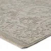 Damask Hand-Knotted Wool Taupe Area Rug thumbnail 3