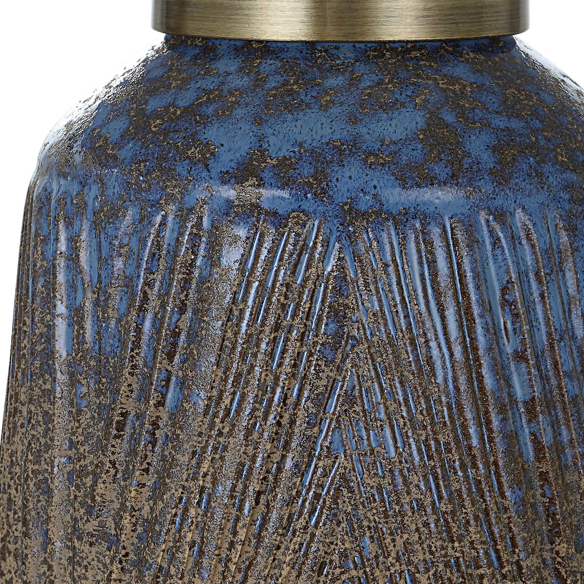 Western Sky Ceramic Table Lamp, by Uttermost, 17" width x 29" height x 17" depth View 7