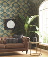Nouveae Damask Green Wallpaper, by York Wall, 27' length x 2'3" width x 0.02" depth thumbnail 3