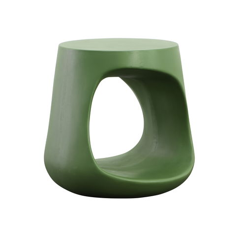 Owens Outdoor End Table Green
