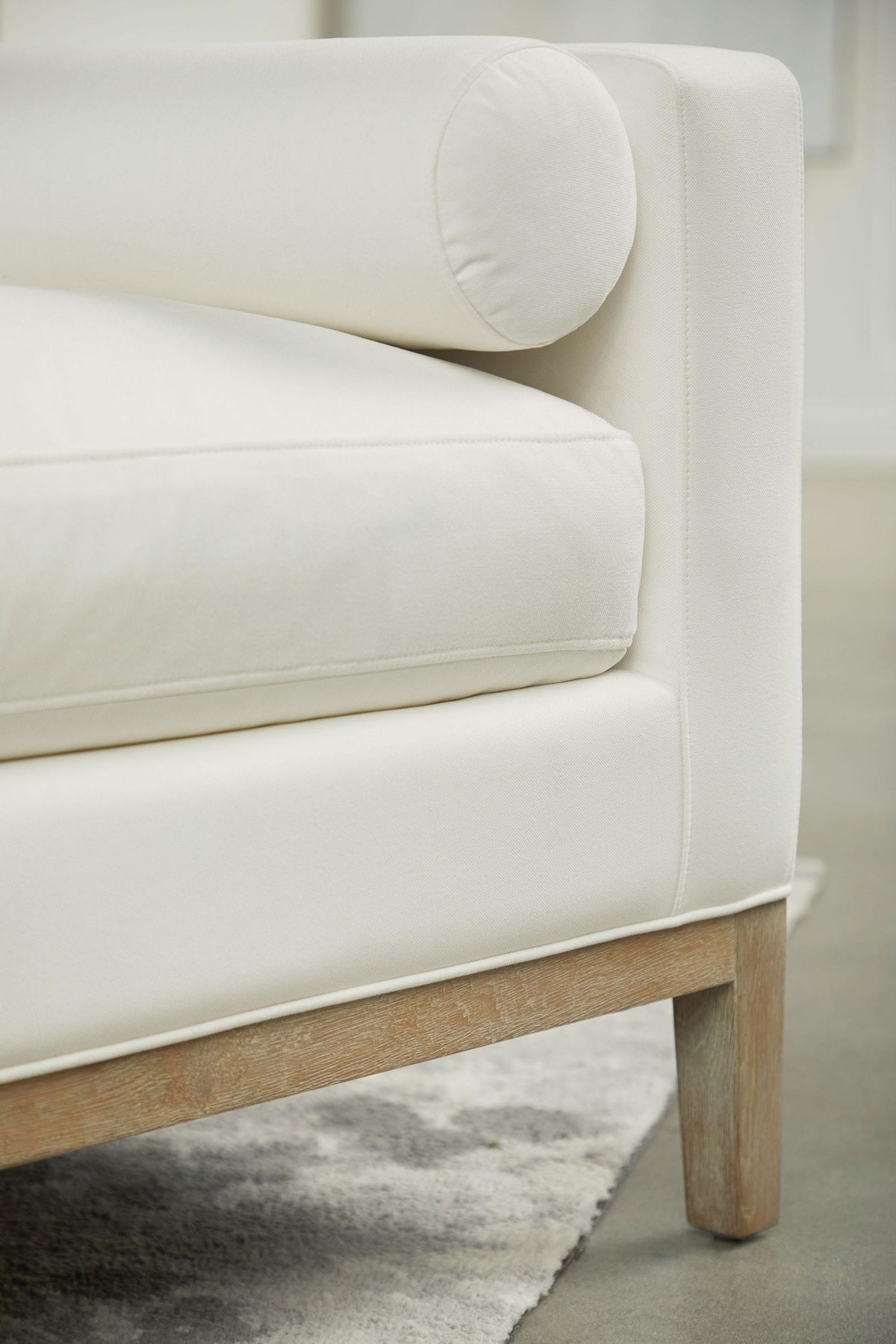 Keaton Upholstered Bench, Ottoman by Essentials for Living, 63" width x 24.5" height x 21.5" depth View 7